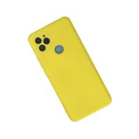 Newface General Mobile GM 21 Kılıf Nano içi Kadife Silikon - Sarı