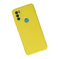 Newface General Mobile GM 21 Plus Kılıf Nano içi Kadife Silikon - Sarı