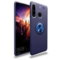 Newface Huawei Y6P Kılıf Range Yüzüklü Silikon - Mavi