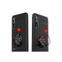 Newface Huawei P Smart S Kılıf Range Yüzüklü Silikon - Siyah