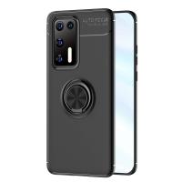 Newface Huawei P40 Kılıf Range Yüzüklü Silikon - Siyah