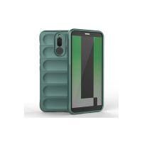 Newface Huawei Mate 10 Lite Kılıf Optimum Silikon - Koyu Yeşil