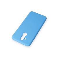 Newface Huawei Mate 20 Lite Kılıf Nano içi Kadife Silikon - Mavi