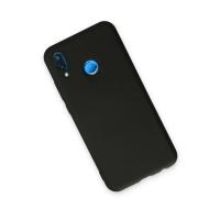 Newface Huawei P20 Lite Kılıf Nano içi Kadife Silikon - Siyah