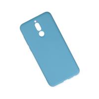 Newface Huawei Mate 10 Lite Kılıf Nano içi Kadife Silikon - Mavi