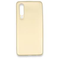 Newface Huawei P30 Kılıf First Silikon - Gold