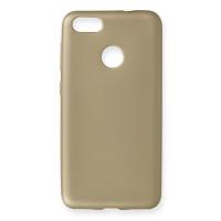 Newface Huawei P9 Lite 2017 Mini Kılıf First Silikon - Gold