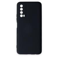 Newface Huawei P Smart 2021 Kılıf Nano içi Kadife Silikon - Lacivert