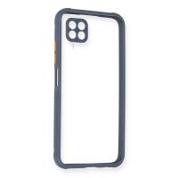 Newface Huawei P40 Lite Kılıf Miami Şeffaf Silikon - Gri