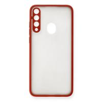 Newface Huawei Y6P Kılıf Montreal Silikon Kapak - Kırmızı