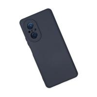 Newface Huawei Nova 9 SE Kılıf Nano içi Kadife Silikon - Lacivert