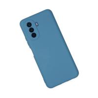 Newface Huawei Nova Y70 Kılıf Nano içi Kadife Silikon - Mavi