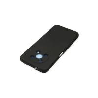 Newface Huawei Nova Y90 Kılıf Nano içi Kadife Silikon - Siyah