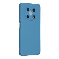 Newface Huawei Nova Y90 Kılıf Nano içi Kadife Silikon - Mavi