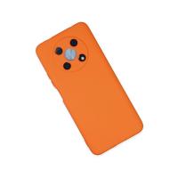 Newface Huawei Nova Y90 Kılıf Nano içi Kadife Silikon - Turuncu