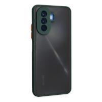 Newface Huawei Nova Y70 Kılıf Montreal Silikon Kapak - Yeşil