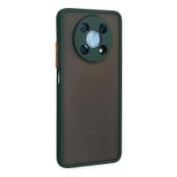 Newface Huawei Nova Y90 Kılıf Montreal Silikon Kapak - Yeşil