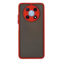 Newface Huawei Nova Y90 Kılıf Montreal Silikon Kapak - Kırmızı