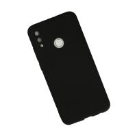 Newface Huawei P Smart 2019 Kılıf Nano içi Kadife Silikon - Siyah