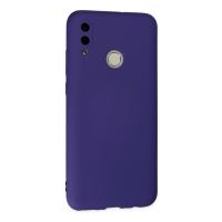 Newface Huawei P Smart 2019 Kılıf Nano içi Kadife Silikon - Mor