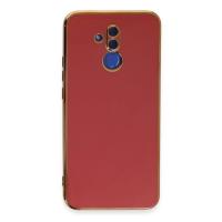 Newface Huawei Mate 20 Lite Kılıf Volet Silikon - Kırmızı