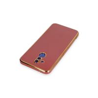 Newface Huawei Mate 20 Lite Kılıf Volet Silikon - Kırmızı