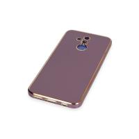 Newface Huawei Mate 20 Lite Kılıf Volet Silikon - Mor