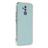 Newface Huawei Mate 20 Lite Kılıf Volet Silikon - Açık Yeşil