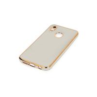 Newface Huawei P20 Lite Kılıf Volet Silikon - Beyaz