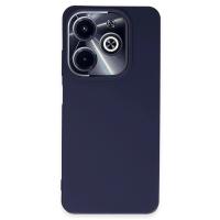 Newface İnfinix Hot 40i Kılıf First Silikon - Lacivert