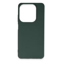 Newface İnfinix Hot 40i Kılıf First Silikon - Koyu Yeşil