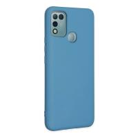 Newface İnfinix Hot 10 Play Kılıf Nano içi Kadife Silikon - Mavi