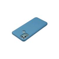 Newface İnfinix Hot 10 Play Kılıf Nano içi Kadife Silikon - Mavi