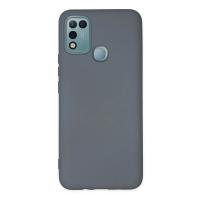 Newface İnfinix Hot 10 Play Kılıf Nano içi Kadife Silikon - Gri