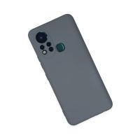 Newface İnfinix Hot 11s Kılıf Nano içi Kadife Silikon - Gri