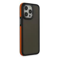 Newface iPhone 15 Pro Max Harvel Kapak - Turuncu