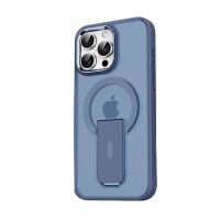 Newface iPhone 14 Pro Tork Magsafe Standlı Kapak - Lacivert