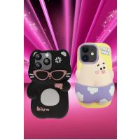 Newface iPhone 15 Pro Max Kılıf Poky Karakter Silikon Kapak - Desen 12