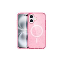 Newface iPhone 16 Kılıf Glow Magsafe Kapak - Pembe