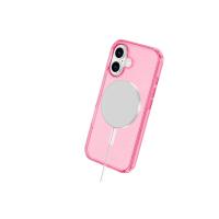 Newface iPhone 16 Kılıf Glow Magsafe Kapak - Pembe