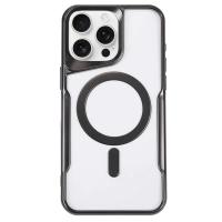 Newface iPhone 14 Pro Kılıf Boyi Magsafe Silikon Kapak - Siyah