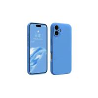 Newface iPhone 16 Plus Kılıf First Silikon - Mavi