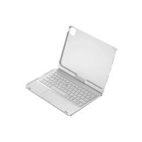 Newface iPad Pro 11 (2024) F11 ATS Kılıf Magic Dönen Klavyeli Tablet Kılıf - Gümüş