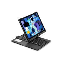 Newface iPad Pro 13 (2024) F13 ATS Kılıf Magic Dönen Klavyeli Tablet Kılıf - Siyah