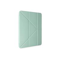Newface iPad Pro 11 (2024) Kılıf Kalemlikli Mars Tablet Kılıfı - Açık Yeşil