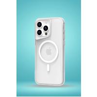 Newface iPhone 16 Plus Kılıf PC Poso Magsafe Kapak - Şeffaf