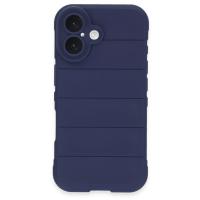 Newface iPhone 16 Plus Kılıf Optimum Silikon - Lacivert