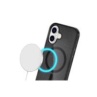 Newface iPhone 16 Plus Kılıf Glow Magsafe Kapak - Siyah