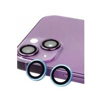 Newface iPhone 14 Raze Metal Kamera Lens - Mavi
