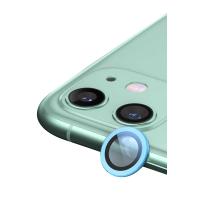 Newface iPhone 11 Raze Metal Kamera Lens - Mavi